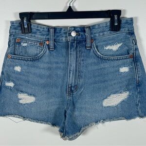 Madewell Relaxed‎ Denim Shorts Size 25
